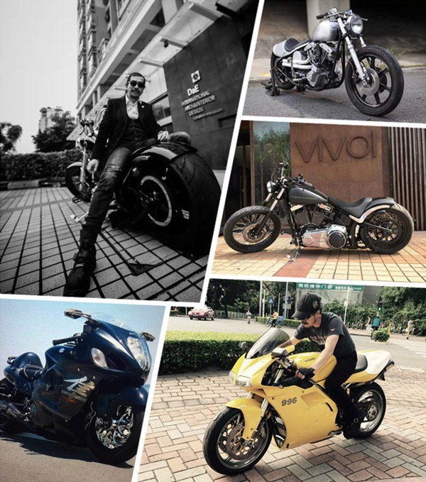 几十架“哈雷”机车、“pock”机车的收藏者，可以办展览馆啦！