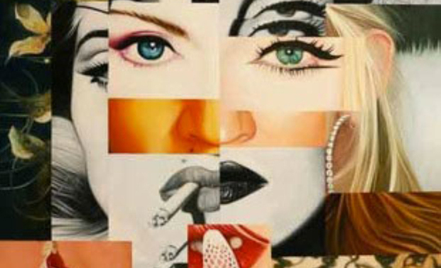 蒙太奇图例①

当今的很多蒙太奇的艺术手法更多引起的是关注，吸引的是眼球。拼接与剪辑也是生硬的，甚至于是野蛮的。缺少了人性当中的情感体验，以及文化的渊源与属性，在时空及情景的转换方面也很机械而不是有机的融合。

如图例①所示的广告招贴运用的就是蒙太奇的拼贴手法，视觉感官强烈，往往是西方无生命状态的机械式拼接，更多的强调这种拼接手法所带来的感官直接感受。

