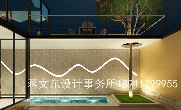 后院一