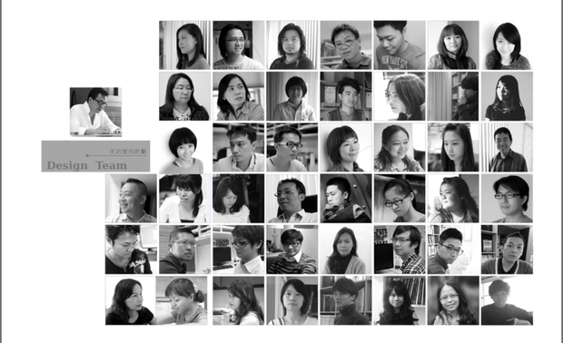 图为天坊室内计划部分团队成员

跟随张清平老师已长达25年，天坊室内计划的执行长胡明杰先生，如今已然头发苍白。在他心目中唯有张清平老师是他的人生导师和人生偶像。

