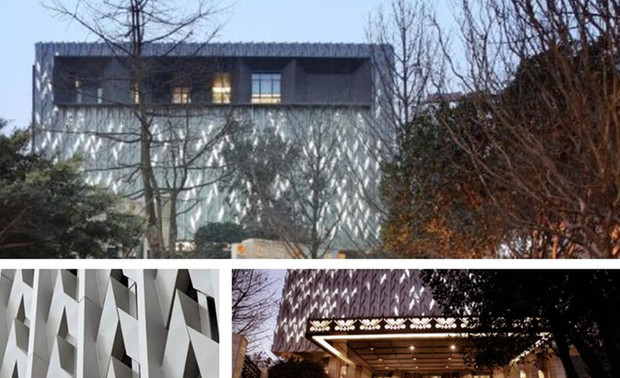 在设计中张清平老师以博物馆开放简洁且大度的形态，融合传统经典与现代科技，展现高风亮节的当代生活。呈现一个可以代表时代文化的经典，凝聚当代文化的精华，将当代西方的建筑高科技技术，注入经过淬炼后的东方美学风格之中。

建筑外观采取“光体建筑”设计，利用墙面的水平切割，让建物玻璃帷幕和室内灯光，营造出通透的纯洁感。

