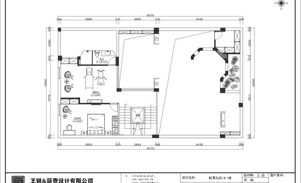 阁楼平面布置图