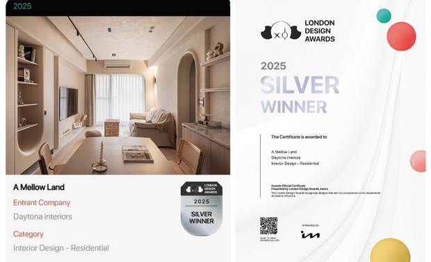 本文由OPEN编辑部撰写
LONDON Design Awards由历史悠久的国际奖项协会International Awards Associates(IAA)主办,该奖项透过对现今趋势潮流的认可,结合多元迥异的精密见解,期许设计师将流行观点重新诠释为独特的设计语言,并表彰全球达至此成就的杰出设计与创意作品。
LONDON Design Awards以富含理念的小丑LITO作为奖项形象代表,其由内而外散发不依世俗的个性感,象徵设计不应按照固有框架侷限想像,而是可融合任何审美观及概念赋予崭新涵义,藉此鼓励设计师们摆脱束缚、勇敢创作自己想要的作品,同时不忘自身初衷,成为全球设计界的顶尖标竿。
以精湛工艺诠释当代美学,帝特设计 品牌总监 赵国豪、设计总监 杨翊 于《琢奕》巧妙融合黑白灰三色与奶茶暖调,运用镜面反射与线性光带,为年轻业主打造处处皆美景的轻奢居所;而《粹境》则以侘寂美学为本,透过柔和曲线与多层次光影设计,营造如云朵般轻盈悠然的生活场域。两件作品分别夺得本届赛事「金奖」与「银奖」荣耀,印证团队在空间美学上的卓越成就!