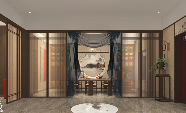 一层茶台区