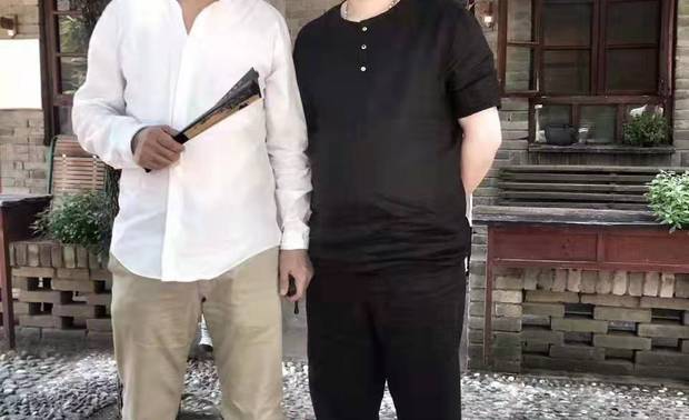 与吴昊老师合影