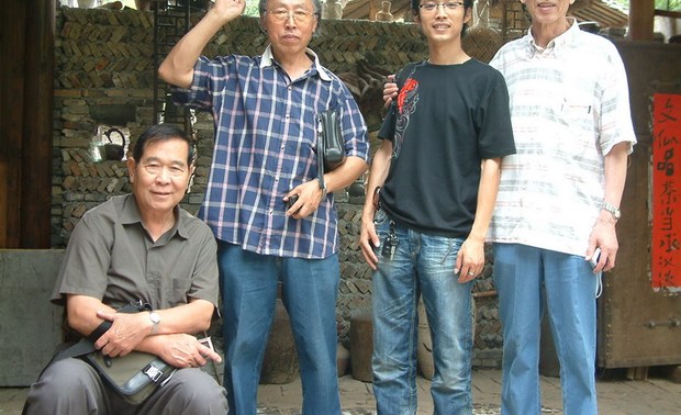 05年与李书才赵兴斌等三位老前辈在婺源