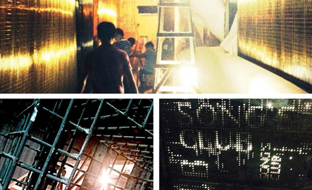 不锈钢网格跟铁艺网格的制作和安装是很难把控的一部分。全部工序都是在现场开模、烧焊、安装。