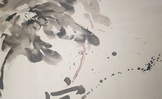 图|四位特邀嘉宾刘杰、周小妮、冀蓦、赵睿无意为之的手绘在同一处形成了一副完整的画面