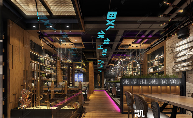 重金属工业风格。