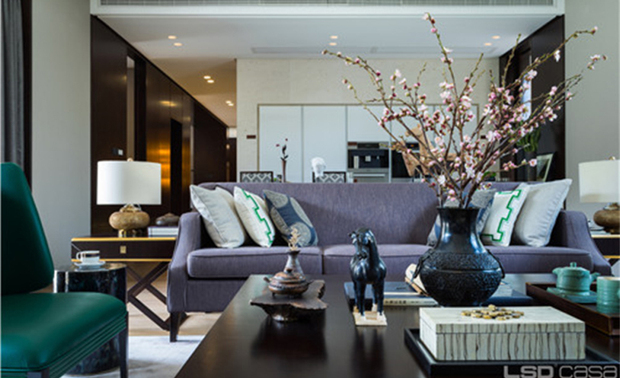 ▲LSDCASA作品-杭州万科郡西别墅：“名仕家园” 
