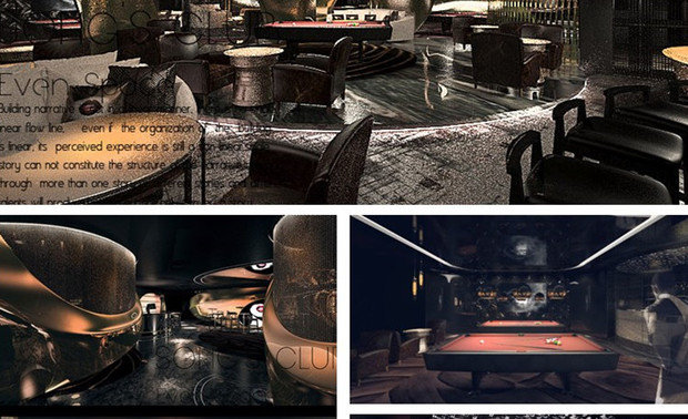 ▲“宋吧”效果图

为了给客户更加直观的体现，在这个过程中他们也做了大量份分析、手稿、效果图。模型、材质、灯光、空间、比例、陈设、指示、logo...大量的工作给了客户视觉上直观的概念。
