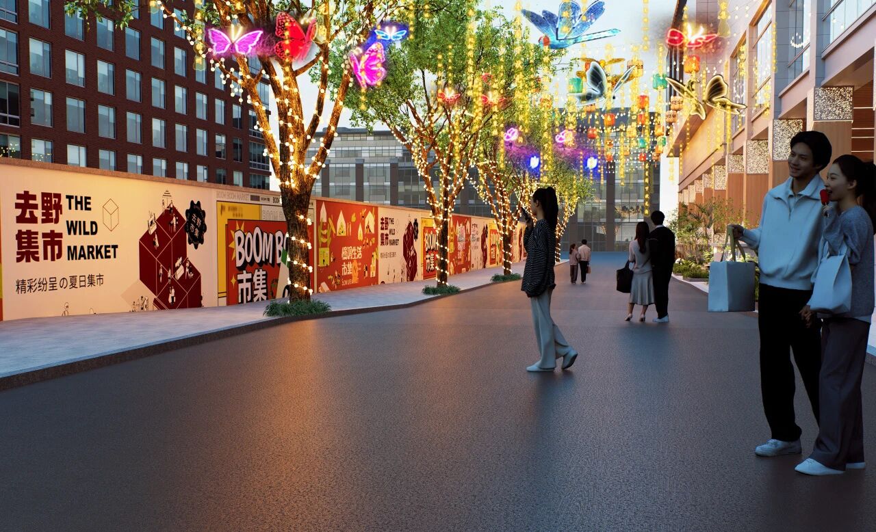 外摆街道提供了一个休闲、交流的好去处，在这里可以在快节奏生活下的身心得到一刻放松。

室内公共区域     PUBLIC ZONE
▼ 室内公共区域改造前