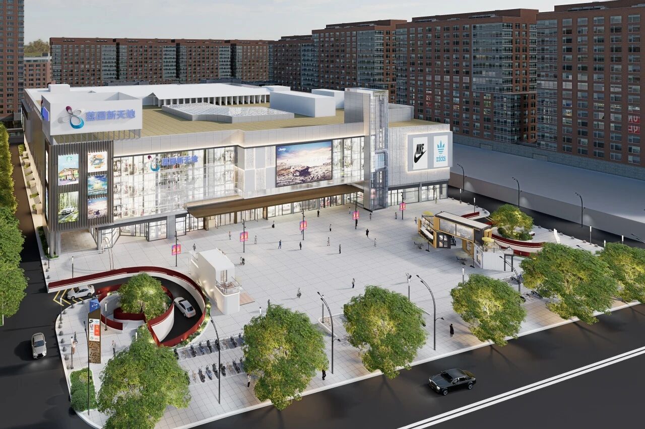 这里不仅是一种生活理想的实践，更是对美好未来的深情期许与精彩描绘。


建筑外观    ARCHITECTURAL APPEARANCE
▼ 建筑外观改造前